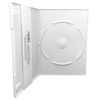 CheckOutStore (12) Premium Slimline Single 1-Disc DVD Cases 7mm (White)