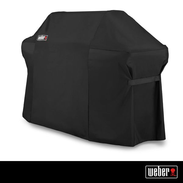 Weber Summit 600 Series Premium Grill Cover, Heavy Duty and Waterproof, Fits Grill Widths Up To 74 Inches