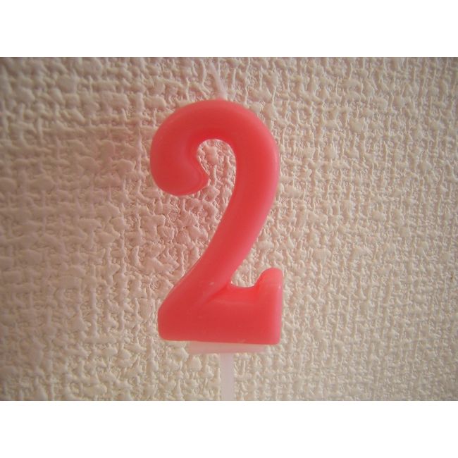 Number Candle No. 2 Pastel B7501 – 07 – 02rs