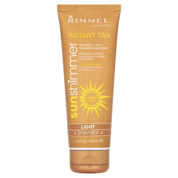 Sunshimmer Instant Tan Makeup, Light Shimmer 125 ml