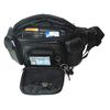 Leather in Chicago Extra Large Mens Womens Leather Fanny Pack (Black)
