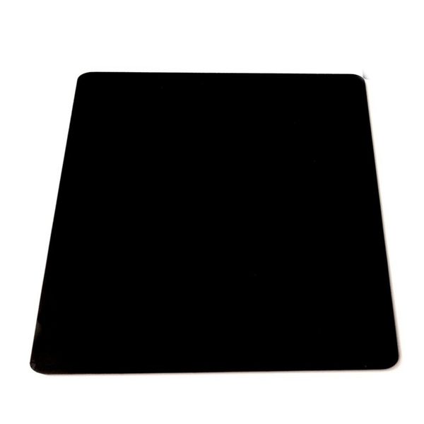 6 Square Black Acrylic Coasters