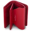 Lancaster Smooth Back to Back Organiser Wallet Rouge, red, Lancaster