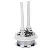 Thread 48mm Toilet Dual Push Flush Round Head Button Water Valve