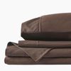 Chocolate Sheet Set - 1500Tc Level of Softness - Extra Soft Cooling Sheets for H