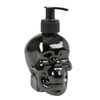 Gothic BLACK SKULL HEAD LIQUID SOAP DISPENSER Plastic Reusable Scented Halloween