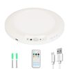 Magnetic Motion Sensor Ceiling Light Rechargeable LED Flush Shower Closet Light