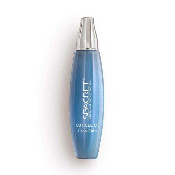 SEACRET Cuticle Oil - Nail Cuticle Oil Infused with Dead Sea Minerals, Vitamin E, Jojoba & Calendula Oils, SLS Free, Paraben Free, Hypoallergenic Tested, 1 FL.OZ.