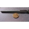 Zinc Hex Head Lag Screw 9/16 Hex Size 3/8 Thread x 5.0" Length, 25 pcs