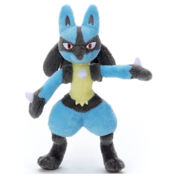 Pokemon: I Choose You! Plush Toy, Lucario, 726743, Height: Approx. 11.4 inches (29 cm)