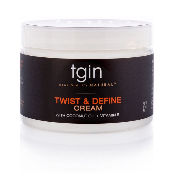 tgin Twist and Define Cream for Natural Hair, 12oz