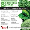(60 Chews) VITINITY Super Veggies Gummies| Made with Real Veggie Gummies