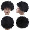 CCINEE Bomber Afro Wig, Explosion Head, Costume, Wig, Costume Accessory, Cosplay, Wig, Costume, Fluffy, Funny, Entertaining Item, Ball, Halloween Party Goods, Unisex (Black)