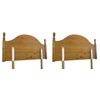 4 Slim Adhesive BedBuffer Pads to Attach to The Headboard strut Reduce Noise & Wall Damage