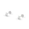 925 Sterling Silver Bear Girls Earrings