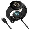 LOKEKE Compatible with Fitbit Ace LTE USB C Charging Cable, Replacement USB Type C Charger Charging Cable Dock Compatible with Fitbit Ace LTE(Black)