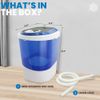 Pyle Compact & Portable Washing Machine - Mini Laundry Clothes Washer PUCWM11