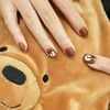 24pcs Effective Bear Chang Nail Jewelry False Nails Gradient Full Tip Simple