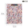 Pukka Pad Bloom A4 Padfolio – Document Storage Clipboard with Inner File Folder and Notepad - 32 x 13.5cm – Cream