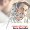VOCOSTE Hair Cutting Scissors, Professional Barber Scissors, Hairdressing Salon Scissors, Vine Handle Included, 6.5 inches (16.5 cm)