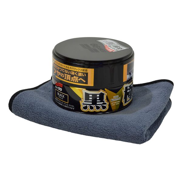 ADVANTUSE Wachs Sets (Soft 99 Kiwami Dark 200g + Tuch)