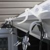 Pro No Ladder Rapid Release 50 Holiday Lights Gutter Clips Plastic