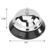 New Star Mirror Chrome Plated Table Bell 3.5-inch