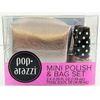 Pop-Arazzi Mini Polish & Bag Set, Metallic Silver