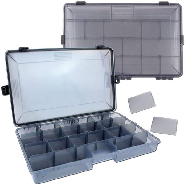 Angel Berger Pro Tackle Box Accessory Box Bait Box Waterproof (Medium)