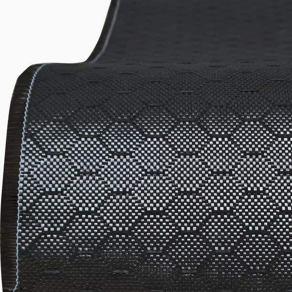 DD Composite Carbongewebe 240g Honeycomb Hexagon 120cm 3K mit ganz besonderer Optik Top Qualität individuelles Design Kohlefaser auf Rolle