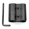 Calitte Adjustable Torch Bracket Clamp Flashlight Mount Holder with Stainless Steel Screws