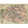 Decorative Wrap 20X28 Paris Map
