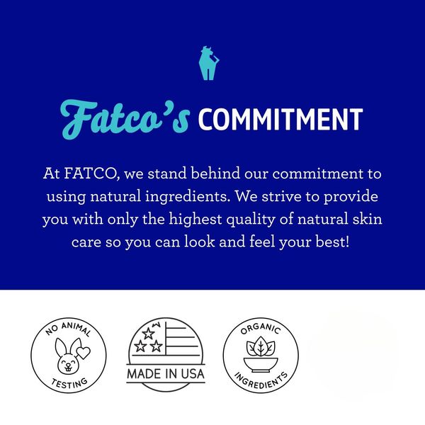 FATCO Stank Stop All Natural Deodorant with Tallow and Organic Coconut Oil (Scotch Pine + Coriander, 2-Pack)