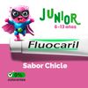 Junior 6-12 Years Old Dentifrice Gel Bubble 2x75ml