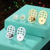 Big Earring Backs Replacements for Droopy Ears, 4 PCS Durable Earring Lifter Backs for Heavy Earrings, Locking Backings for Studs, Multicolor