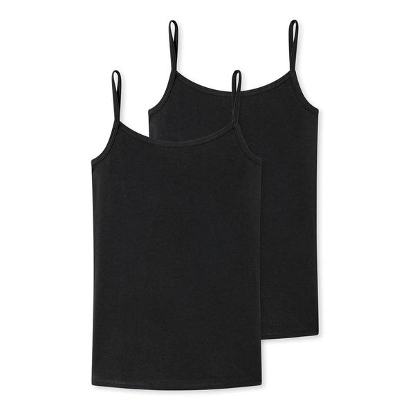 Schiesser 173527 Top 2er Pack 95/5 Black 152