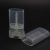 Hustar 15ml Empty Refillable Deodorant Container Plastic Lip Balm Tubes Containers Lip Gloss Containers Holders 5 Pcs Clear