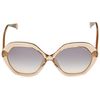 Police SPLD29 Sunglasses, Marrone TRASPARENTE LUCIDO, 57