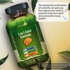 Irwin Naturals 3-in-1 Joint Formula - Powerful Joint Support Supplement with Glucosamine, Chondroitin, Turmeric & Boswellia - 90 Liquid Softgels