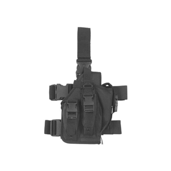 Mfh Large Tactical Drop Leg Holster Black