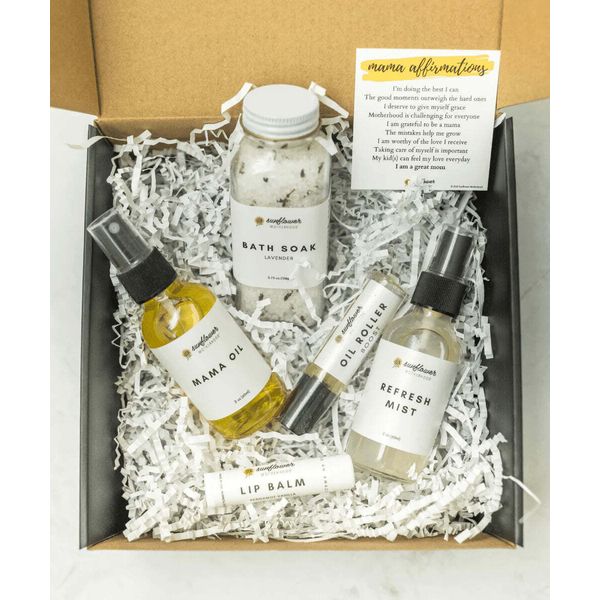 Sunflower Motherhood Self Care Gift Box