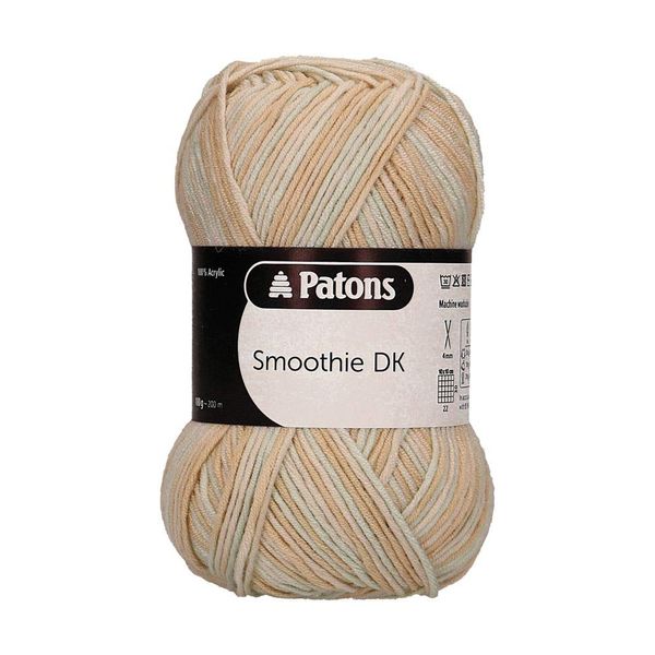 Patons Knitting Yarn, Acrylic, Cream Mix, One Size