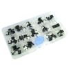 WINGONEER 70PCS 14 Value 3 Terminals Positive Negative Voltage Regulator Transistor Kit T0-220