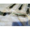NEW ESTIA CASCADE KOREA 5 PC PLACE SETTING FORKS SPOONS KNIFE STAINLESS FLATWARE
