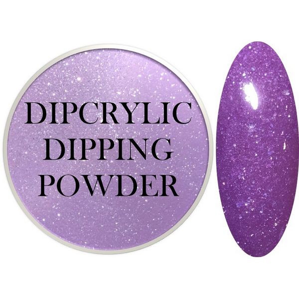 SHEBA NAILS Dipcrylic Glitter Dip Dipping Powder IRIS 1 oz Jar