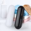 Fowecelt 2 Pack Electric Toothbrush Travel Case for Oral-B Pro and Other Electric Toothbrush, Portable Travel Toothbrush Holder (Black & White)