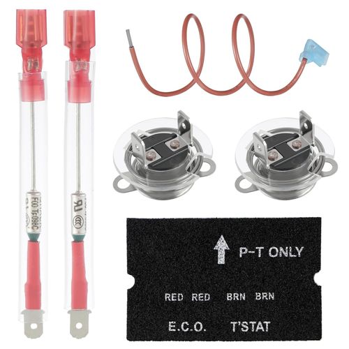 Lrichy RV Water Heater Thermal Cutoff & ECO Thermostat Assembly Kit for Atwood Gas/Electric EXT Water Heater Replacement Parts 91447 93866, GCH6-4E GCH6-6E G6A-7E G6A-8E GC6AA-9E GCH10A-2E G610-3E