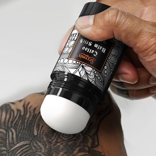 Tattoo Aftercare Ointment Heal Fresh Tattoo Balm Aftercare Brightener For Old Tattoo Cream 100% Natural Ingredients Unscented Lotion For Tattoo Blam Stick 1oz Shea Butter Moisturizing Skin
