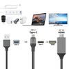 Powered USB-C 4k HDMI Cable Compatible with Microsoft Surface Book Pro 3/2 Performance Plus USB Charging at Max 2160p@60Hz, 6Ft/2M Cable [Thunderbolt]