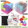 MAGTRE Magnetic Blocks 3D Puzzle (Multicolor) Ages 6-99